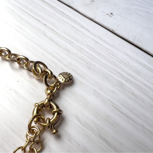 J Crew Blue Venus Flytrap Necklace - Picture 4 of 7